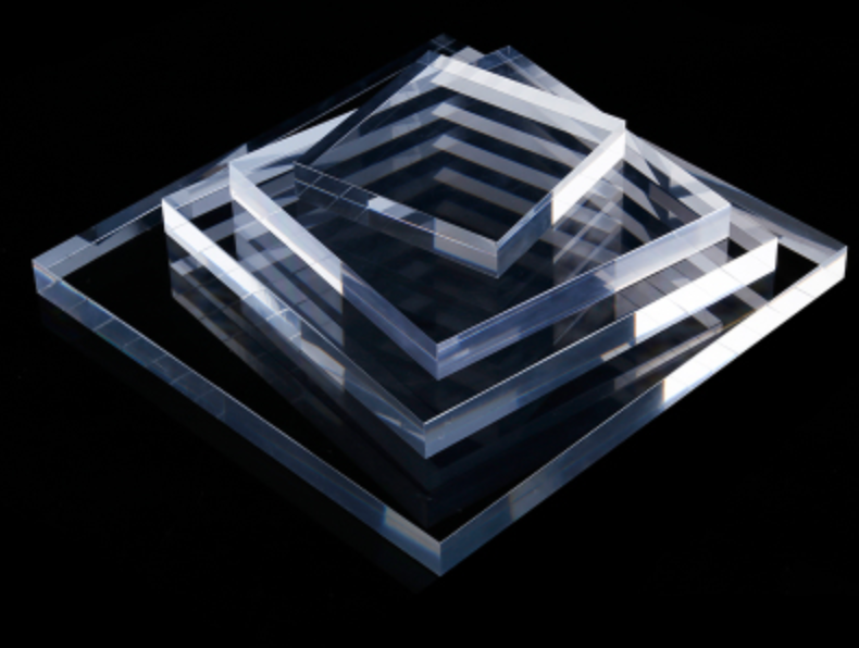 DISPLAY - 15cm x 15cm Clear Acrylic Square